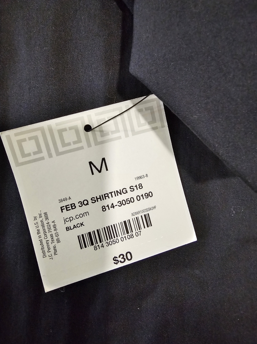 NWT Liz Claiborne Black Women's Button Down Top - Picture 2 of 5